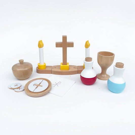 Children's Wooden Mass Play Set