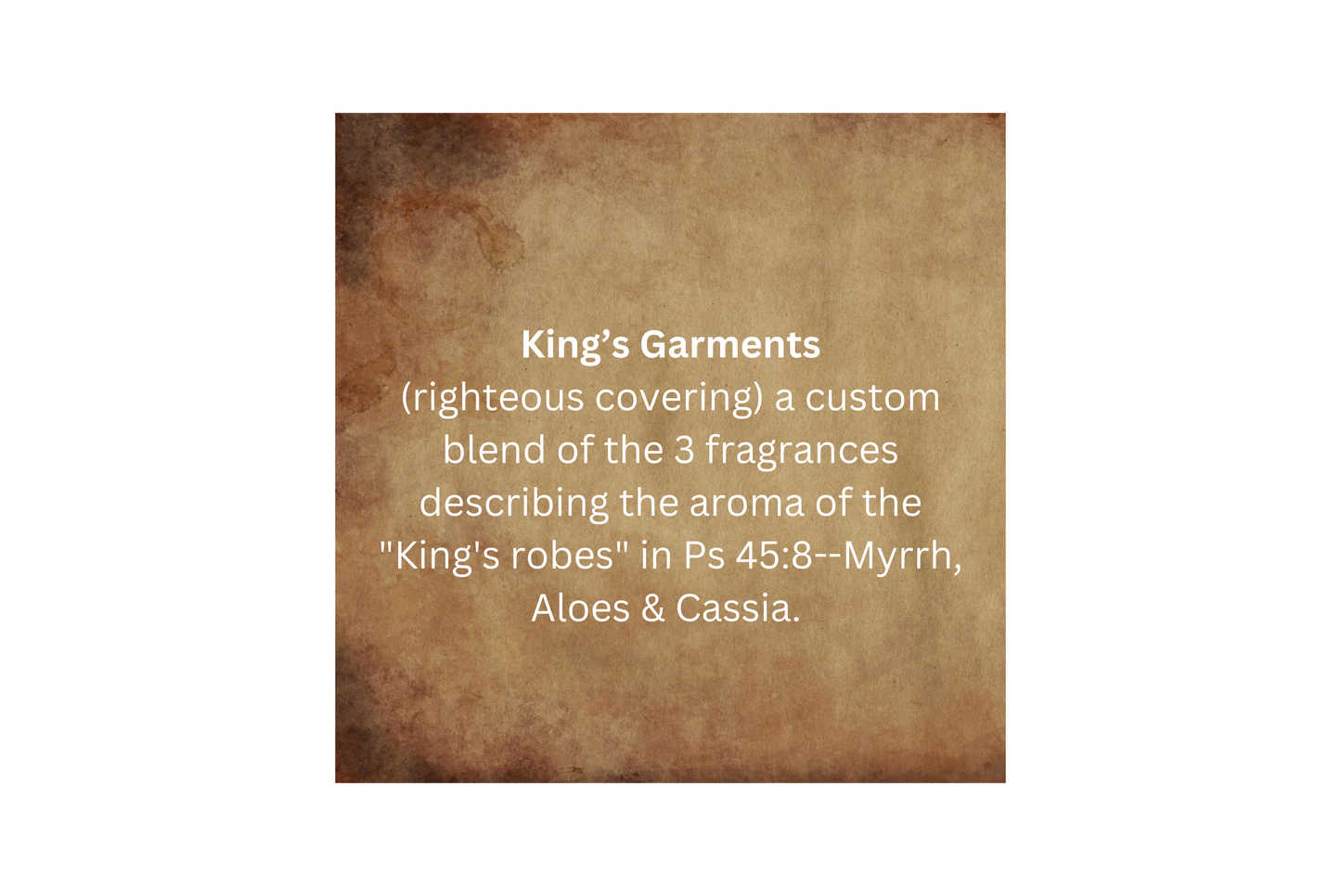King's Garments Prayer Oil - 1/4oz