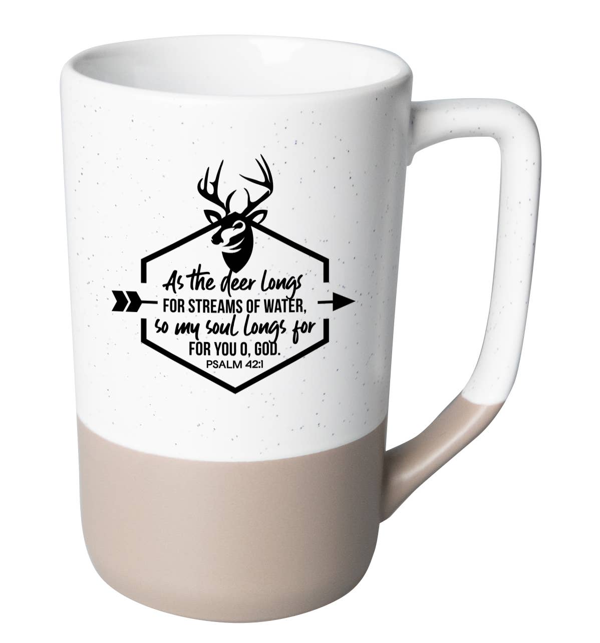 As The Deer - Designer Mugs-Pebble