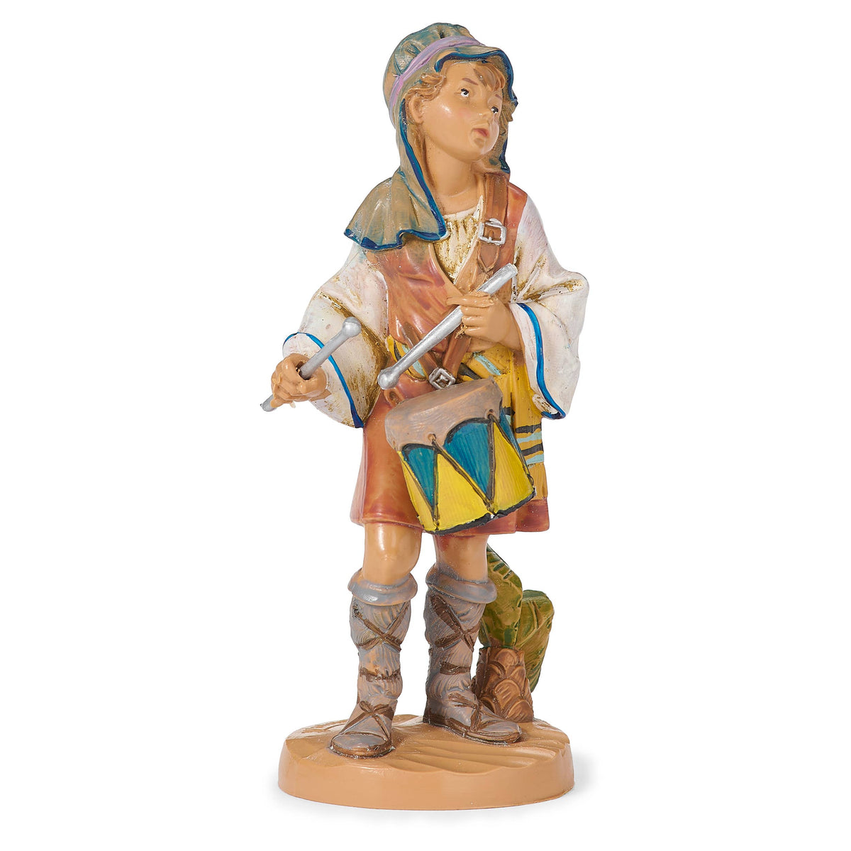 Fontanini 5" Scale Jareth, Drummer Boy Nativity Figure