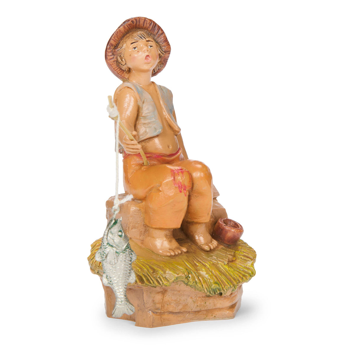 Fontanini 5" Scale Jada Boy Fishing Nativity Figure