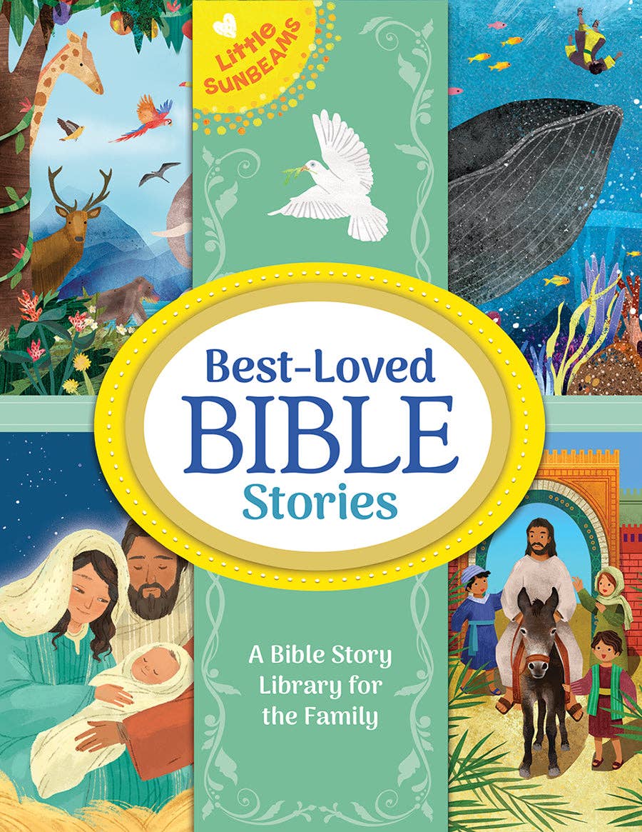 Best-Loved Bible Stories 8-Book Children's Library Set