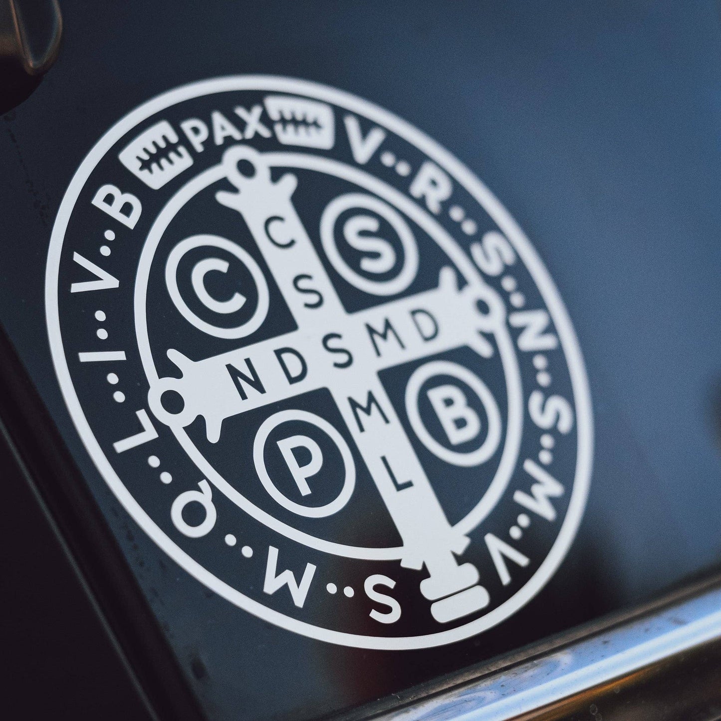 Saint Benedict Medal Decal