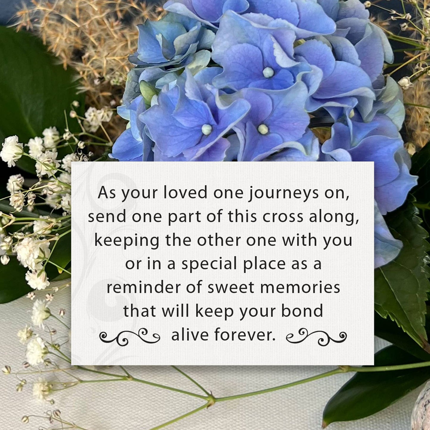 Just A Memory Away Two-Piece Cross