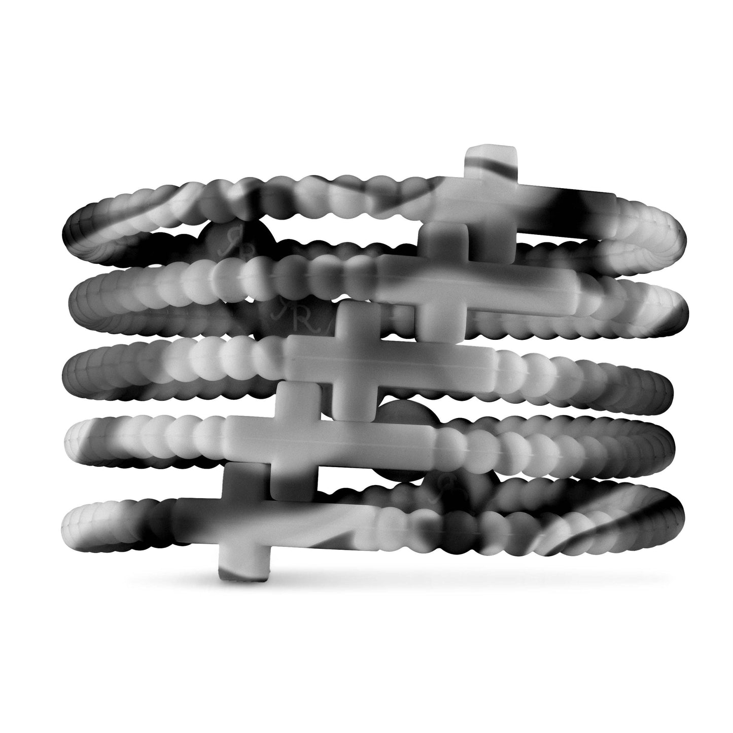 Jesus Silicone Cross Bracelets