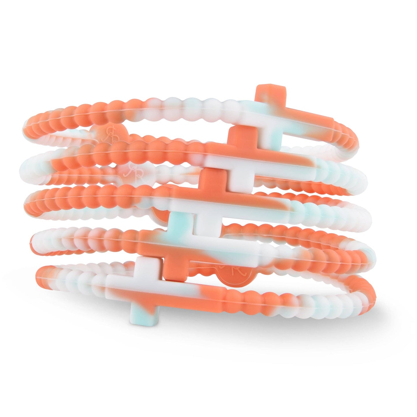 Jesus Silicone Cross Bracelets