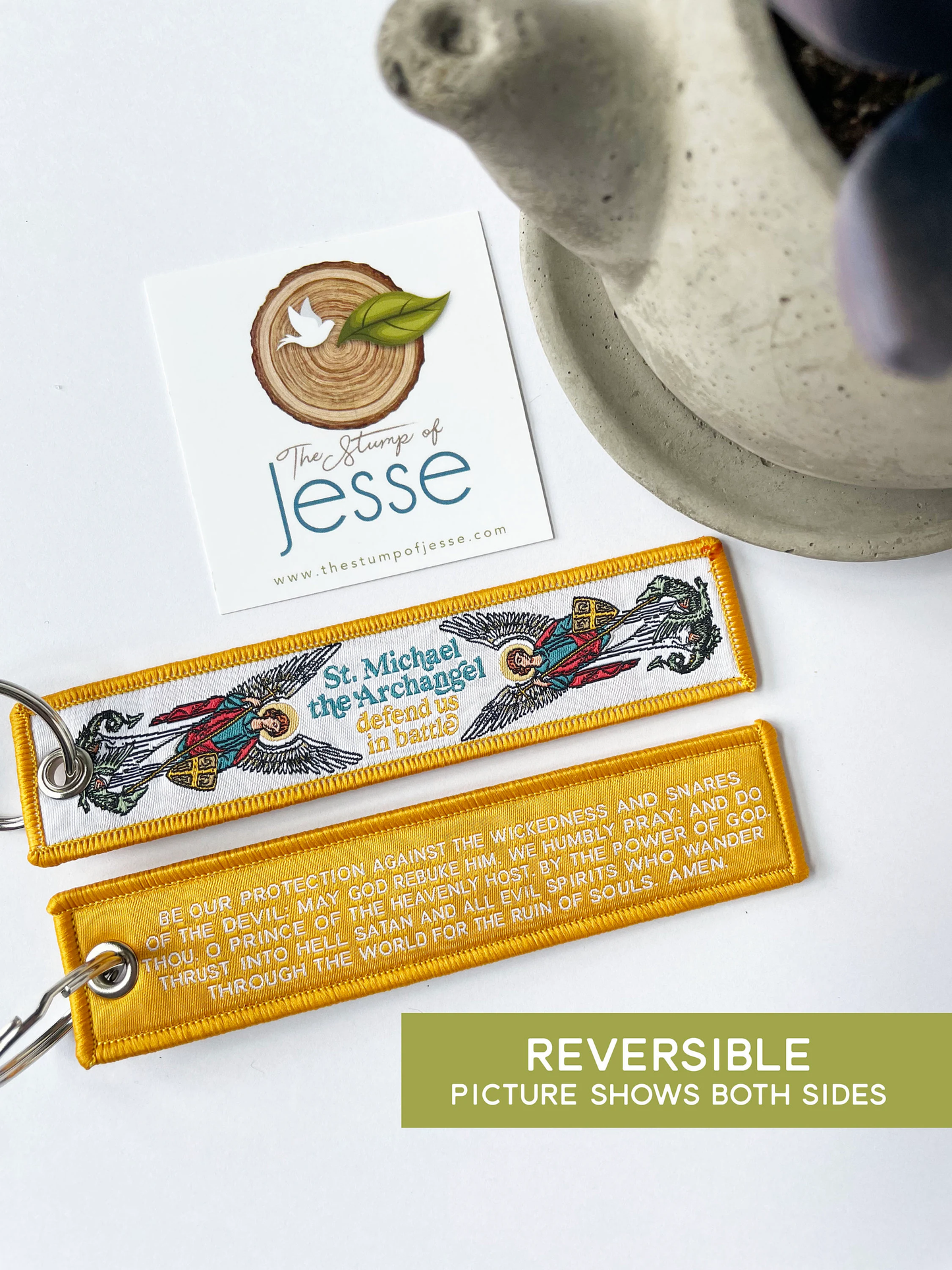 Saints Keychains & Bag Tags