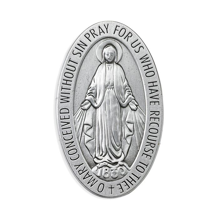 Miraculous Medal Visor Clip