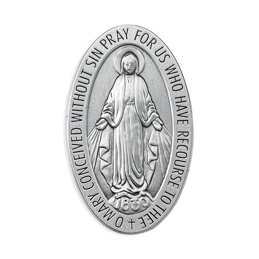 Miraculous Medal Visor Clip