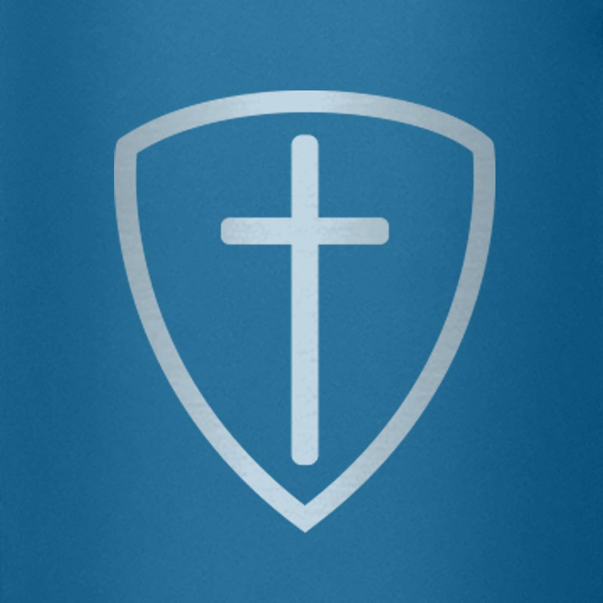 Kerusso 24 oz Stainless Steel Bottle Cross Shield