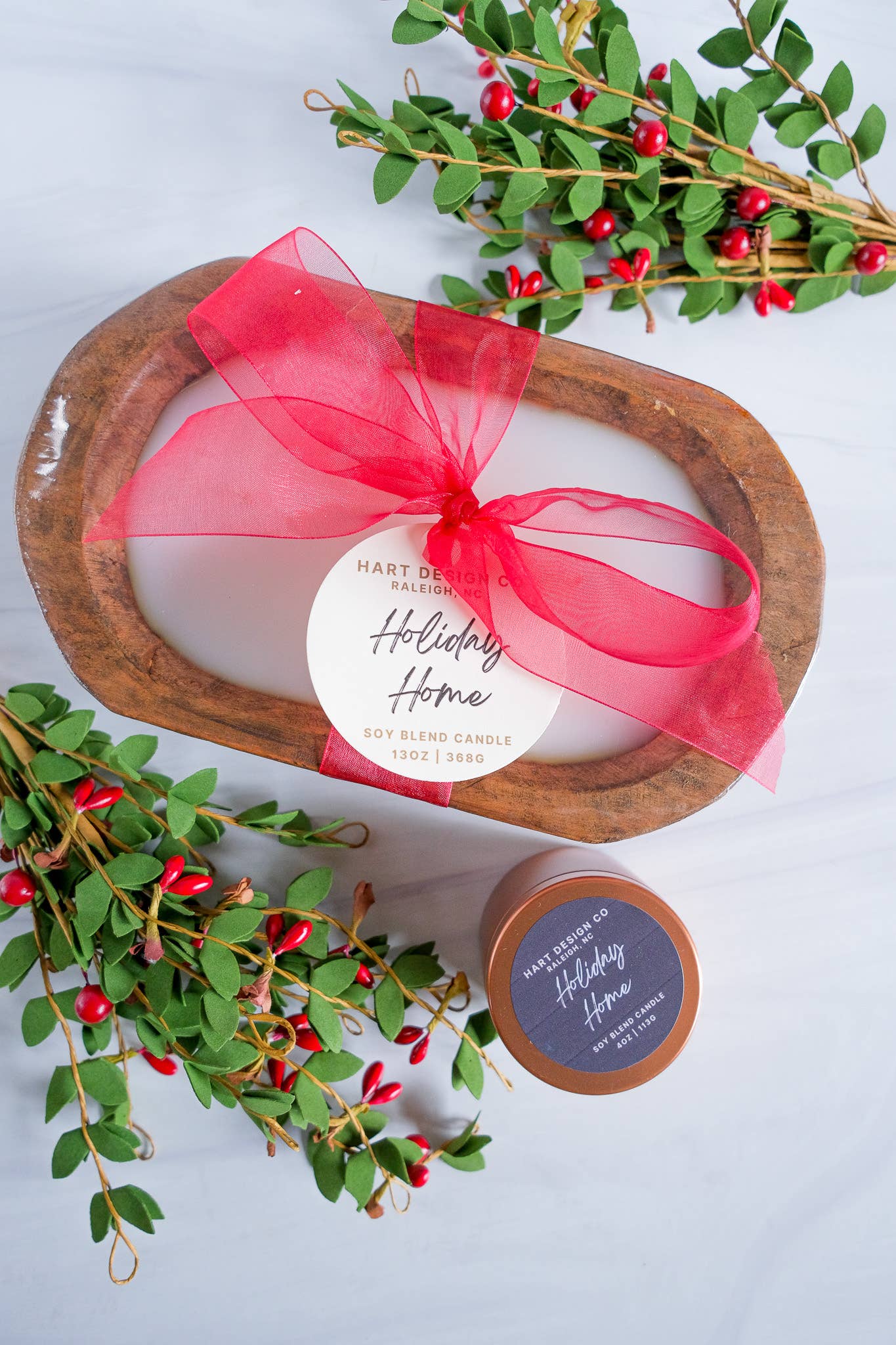 Holiday Home Candle | Bright Christmas Holiday Collection