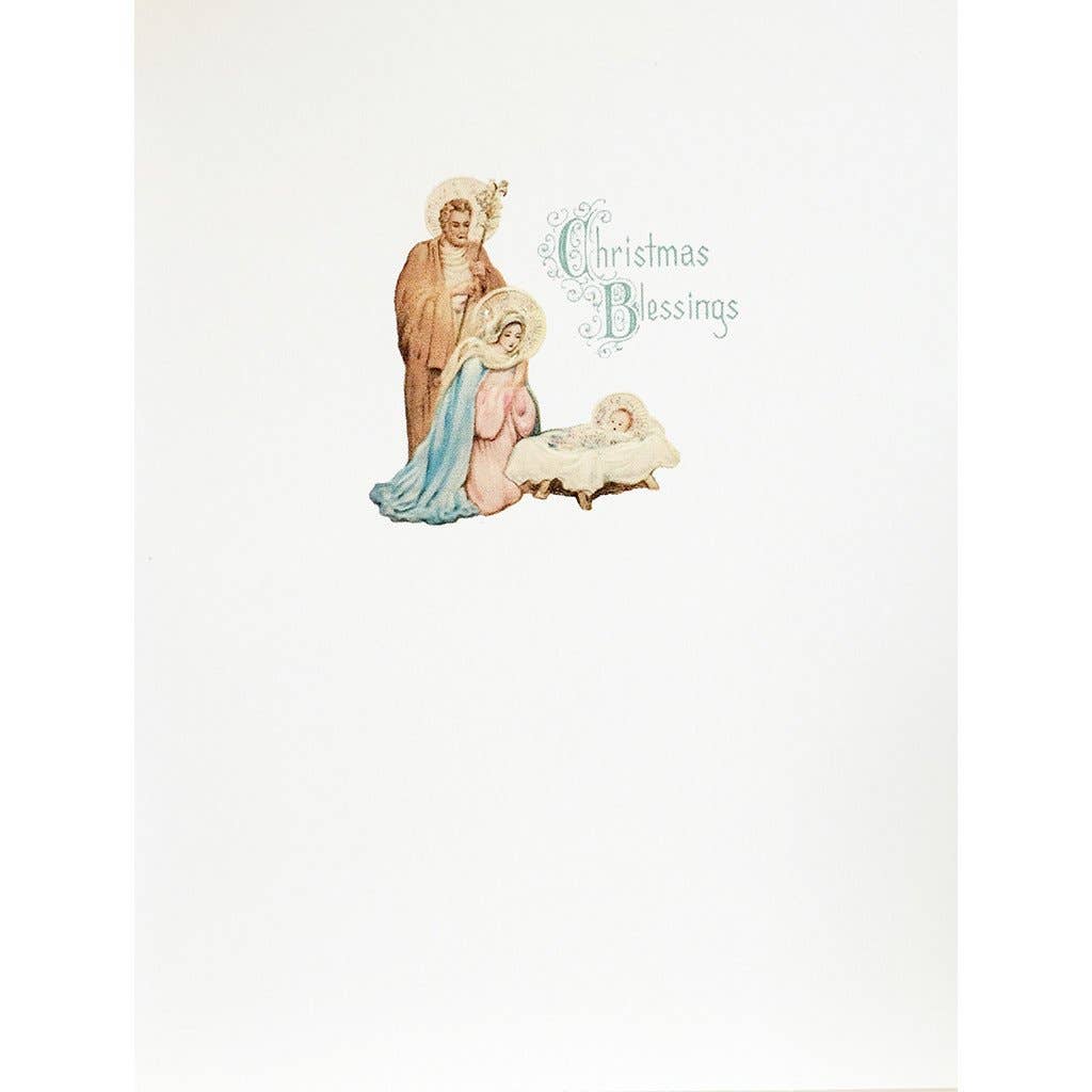 Nativity Christmas Card