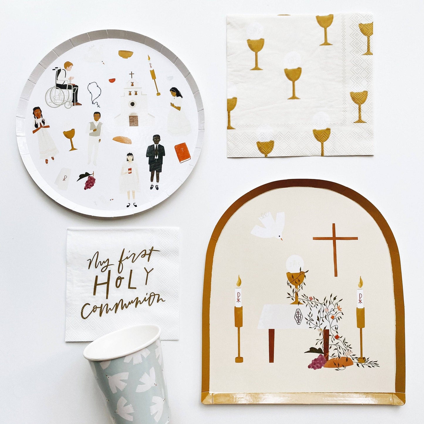 Communion Dinner Plates