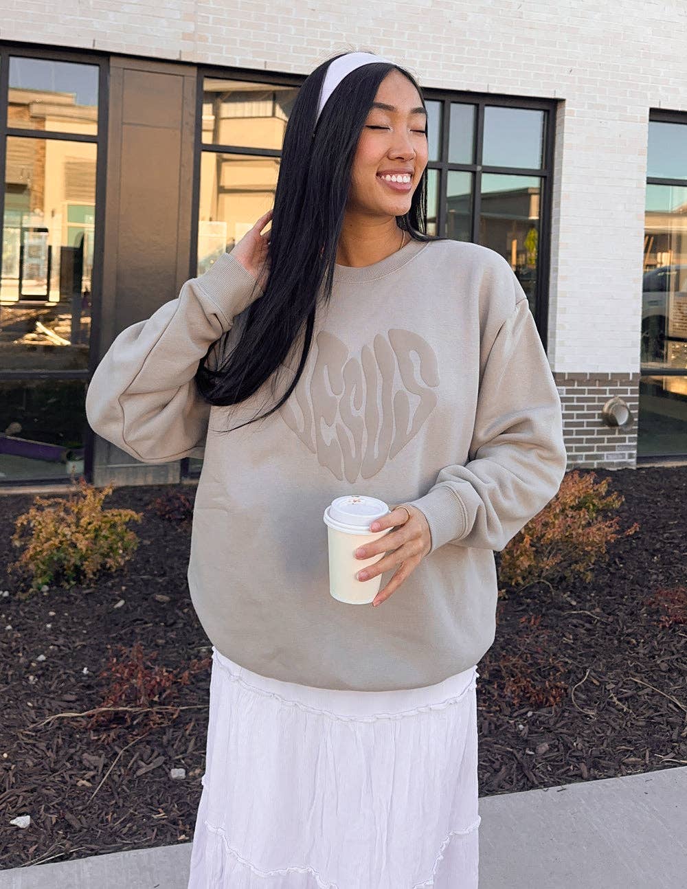 Heart Jesus Unisex Crewneck (CLOSEOUT)