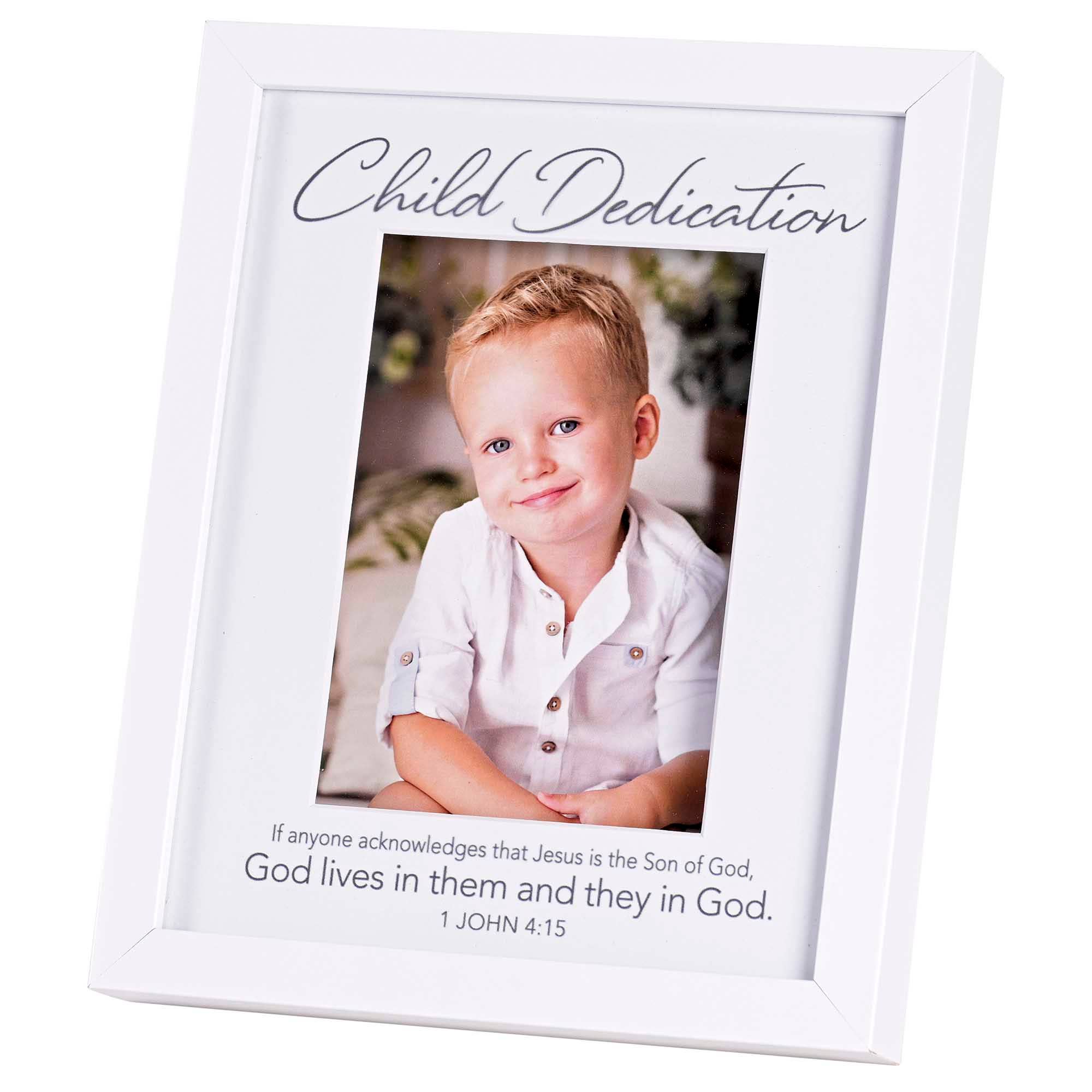 Photo Frame Child Dedication God Lives – St. George