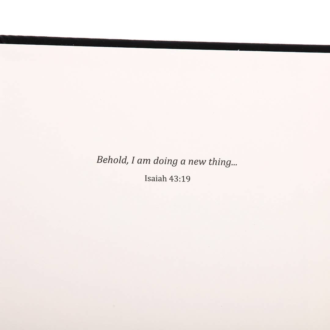 Hardcover Black Wineskin Journal (420 Pages)