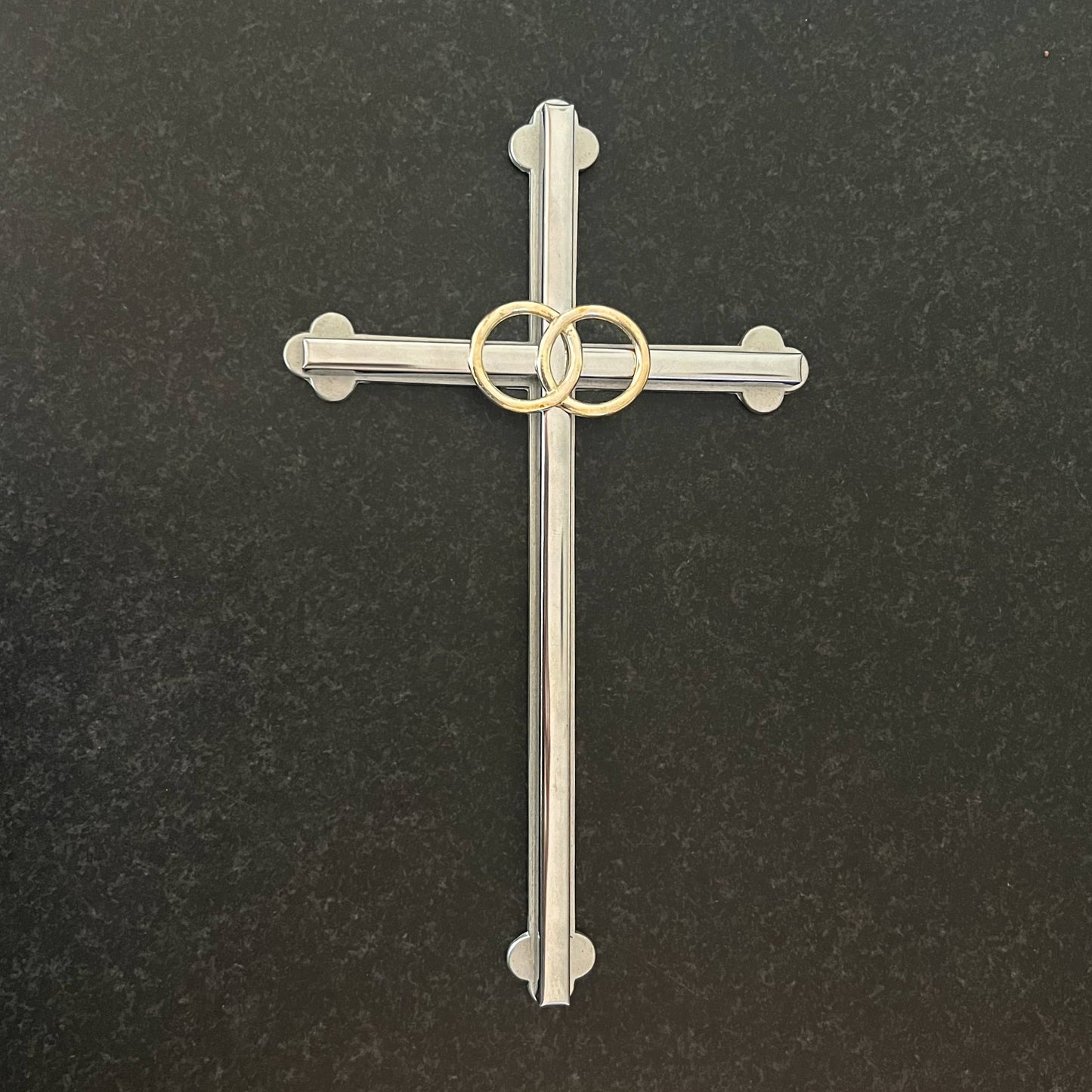 Silver Wedding Cross