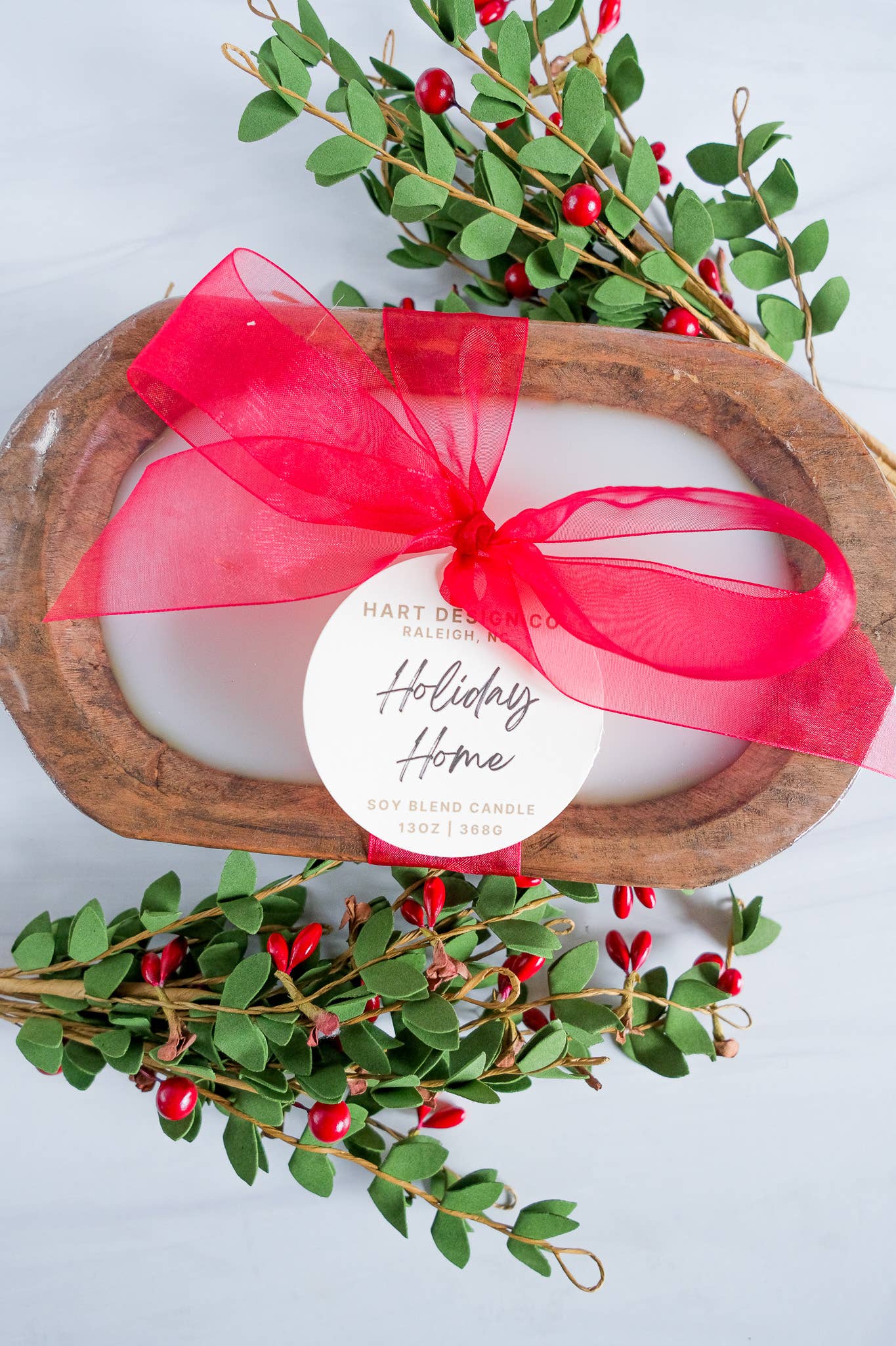 Holiday Home Candle | Bright Christmas Holiday Collection