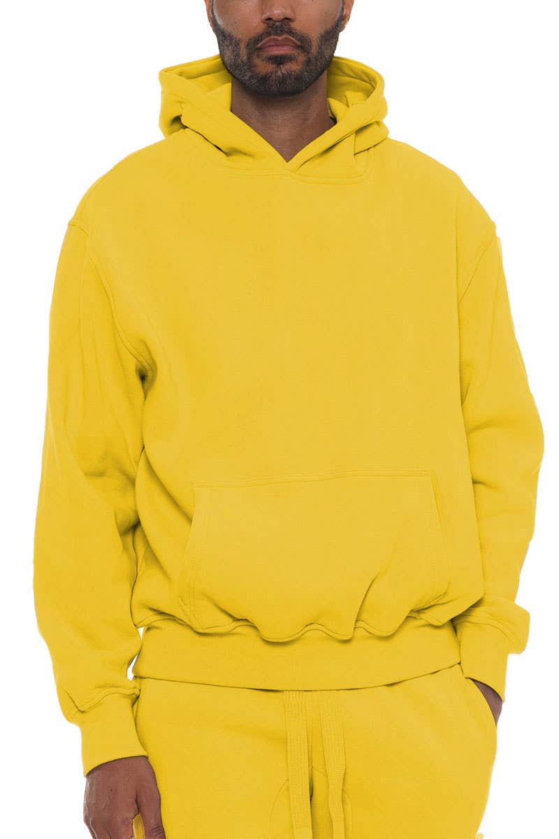 Premium Cotton Blend Solid Hoodie Sweater