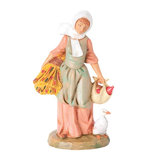 Fontanini 5" Scale Hannah Farmer Nativity Figure