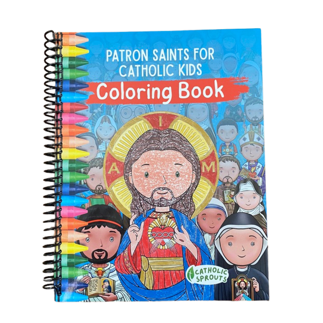 Patron Saints for Catholic Kids Coloring Book – St. George