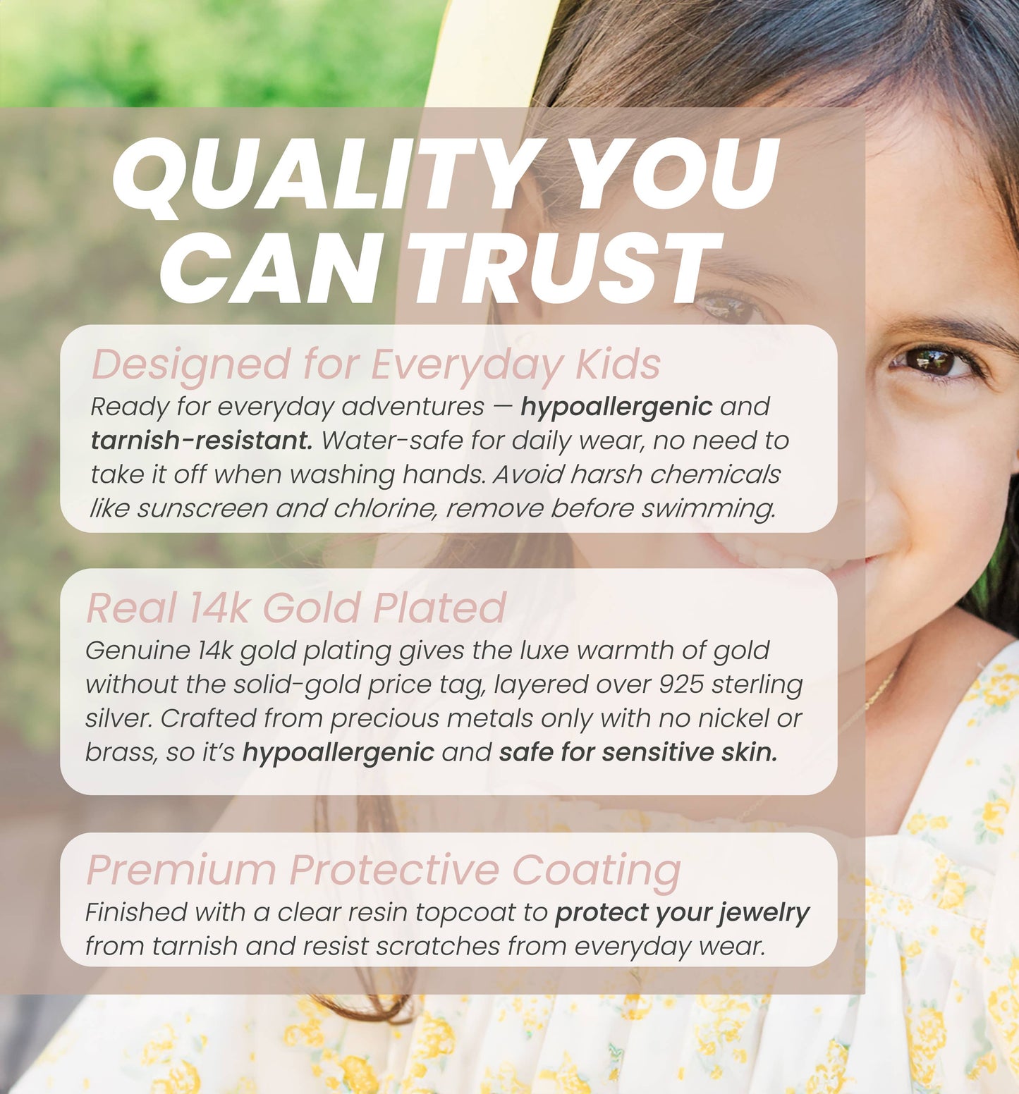 14K Gold-Plated Cross Bracelet