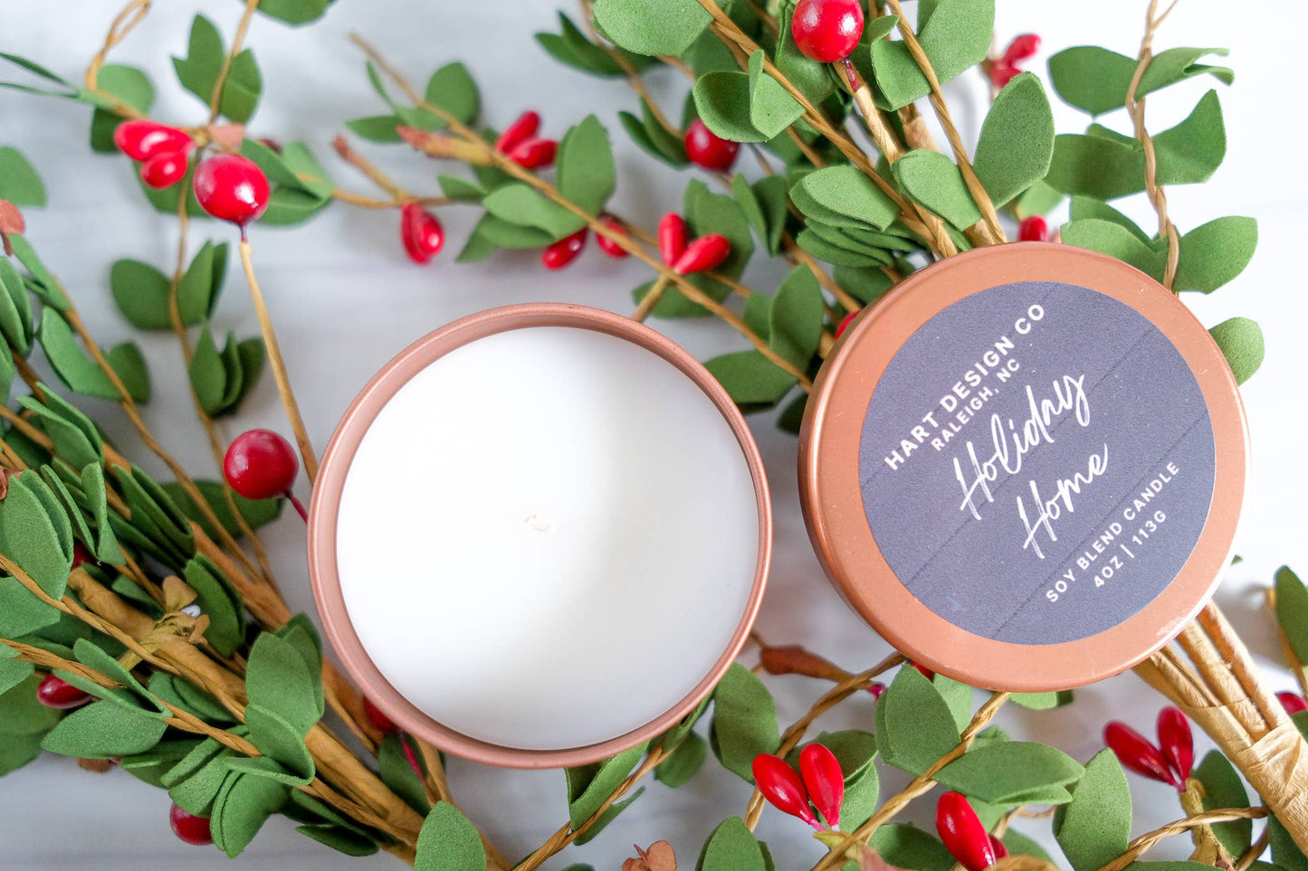 Holiday Home Candle | Bright Christmas Holiday Collection