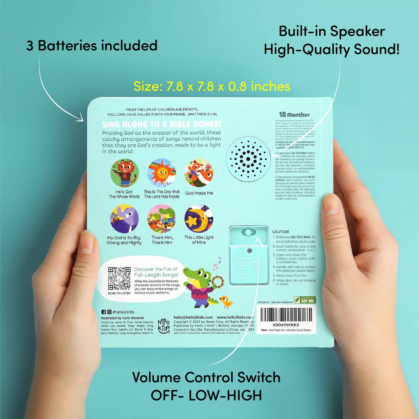 God Made Me Sound Book