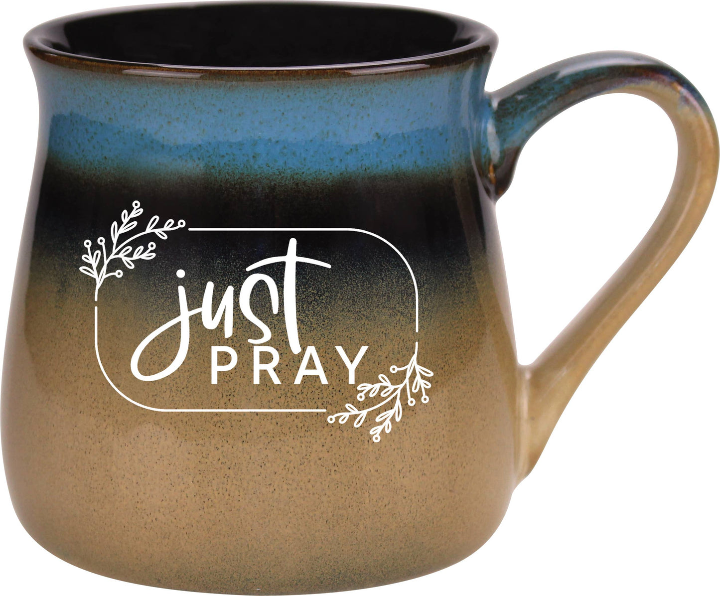 Just Pray - Designer Mugs-Reactive