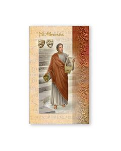 St. Genesius Biography Card