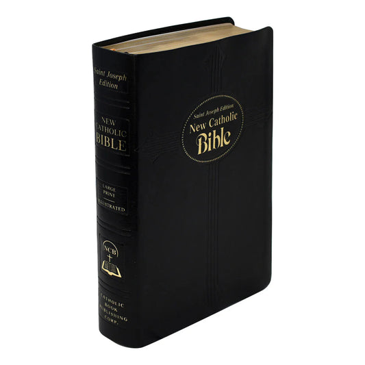 New Catholic Bible Large Print - Black