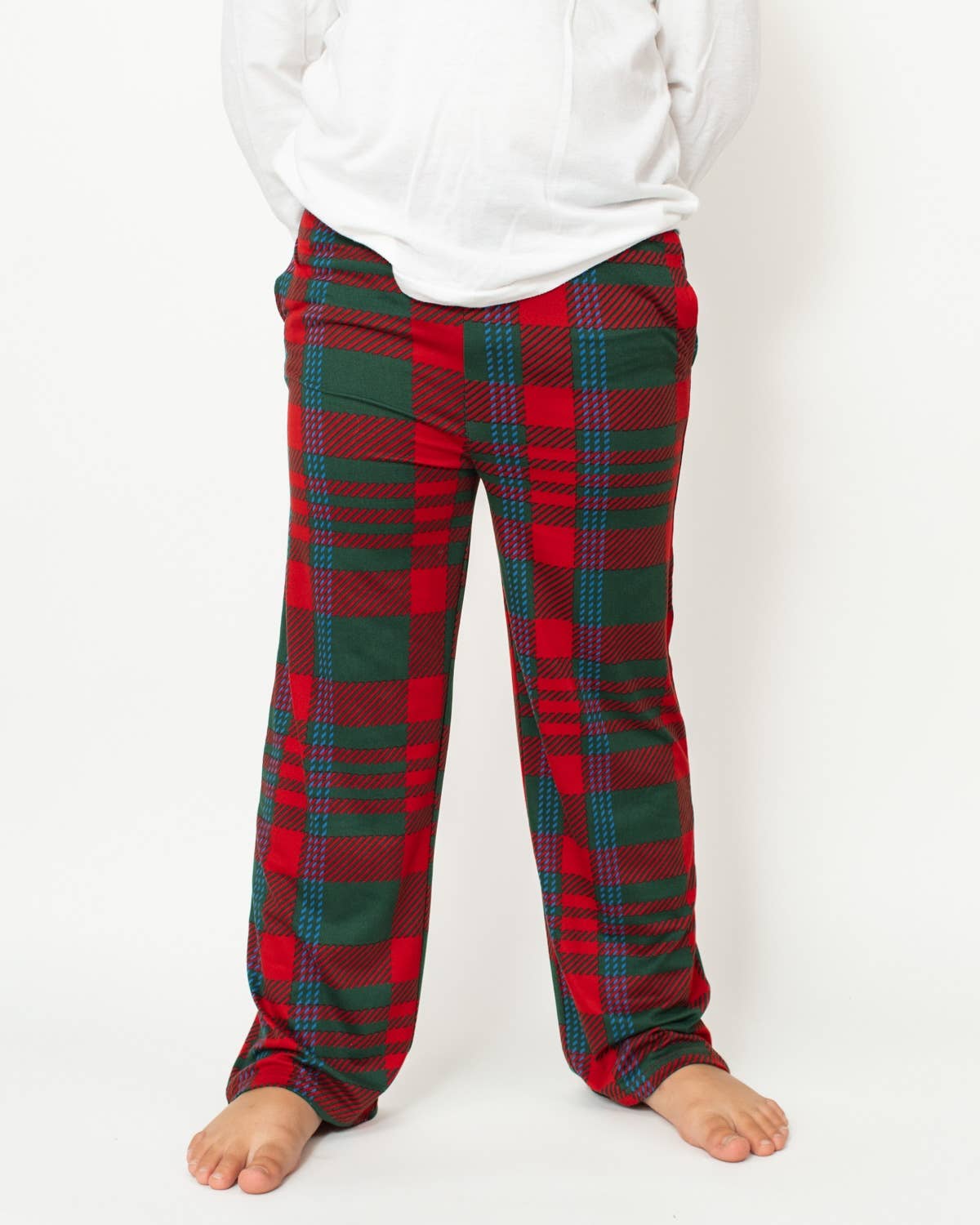 Youth Telluride Plaid Sleep Pants   Dark Green/Red/Blue   -Asst.