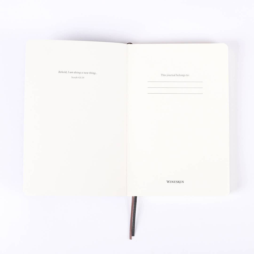 Soft Cover Grey Wineskin Journal