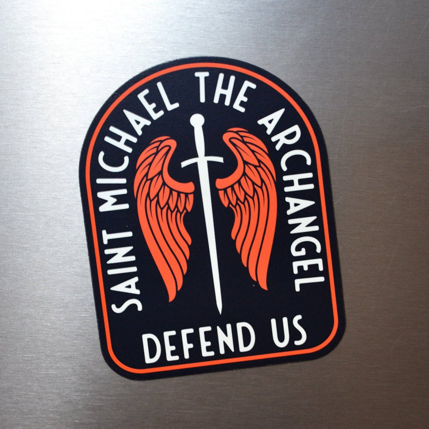 St. Michael Decal Magnet