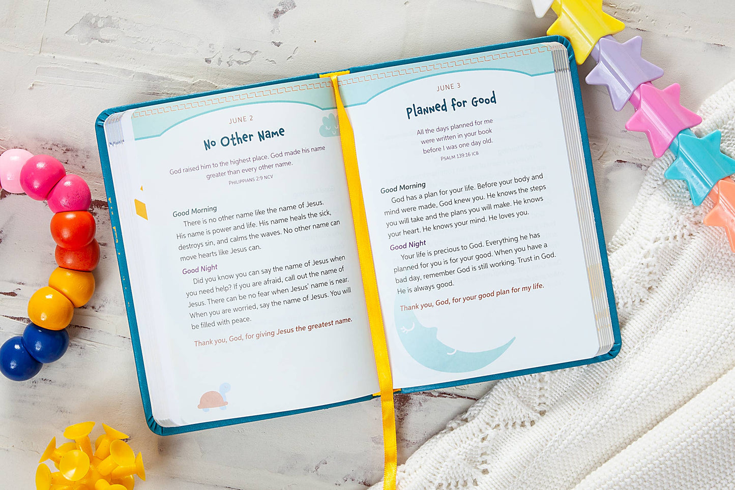 Good Morning and Good Night (Daily Devotional, Ages 4-9)