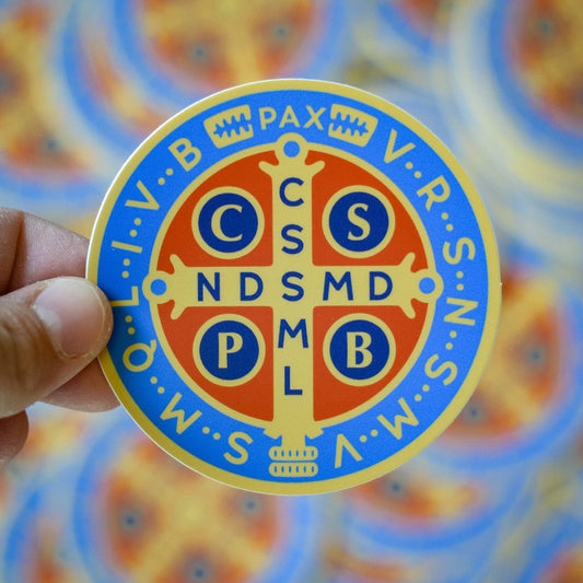 Saint Benedict Catholic Sticker