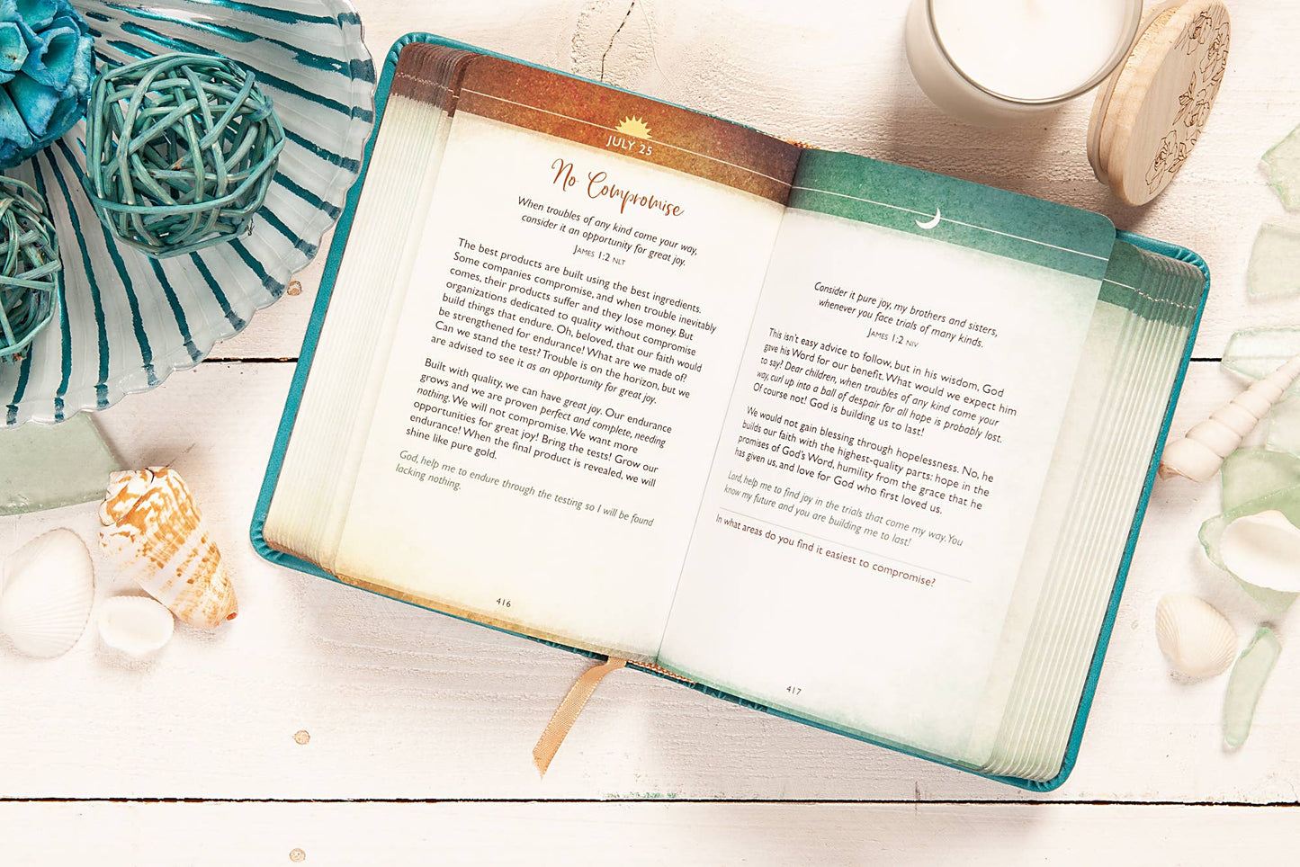 Be Strong and Courageous (Morning & Evening Devotional)