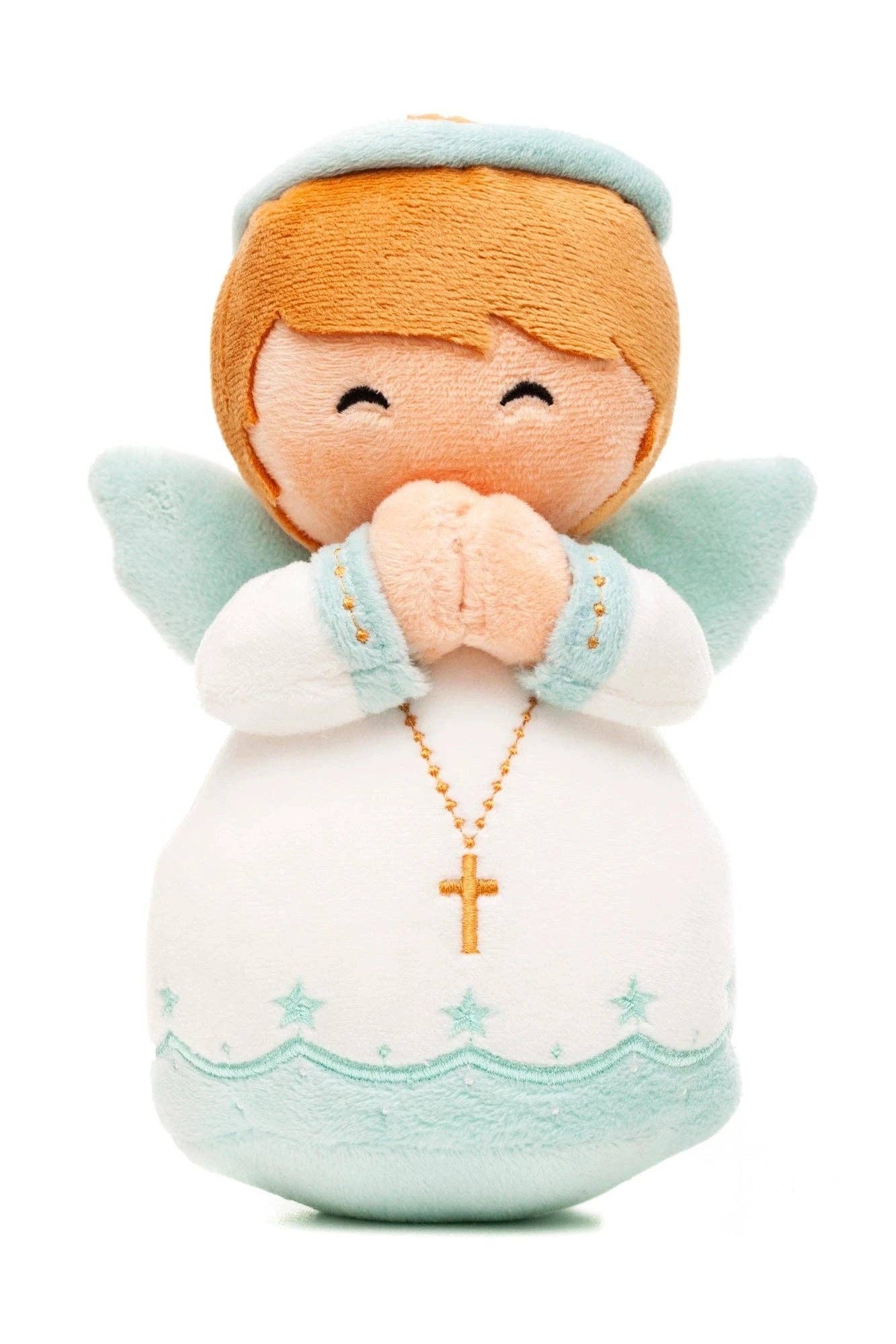 Guardian Angel Boy Plush Doll