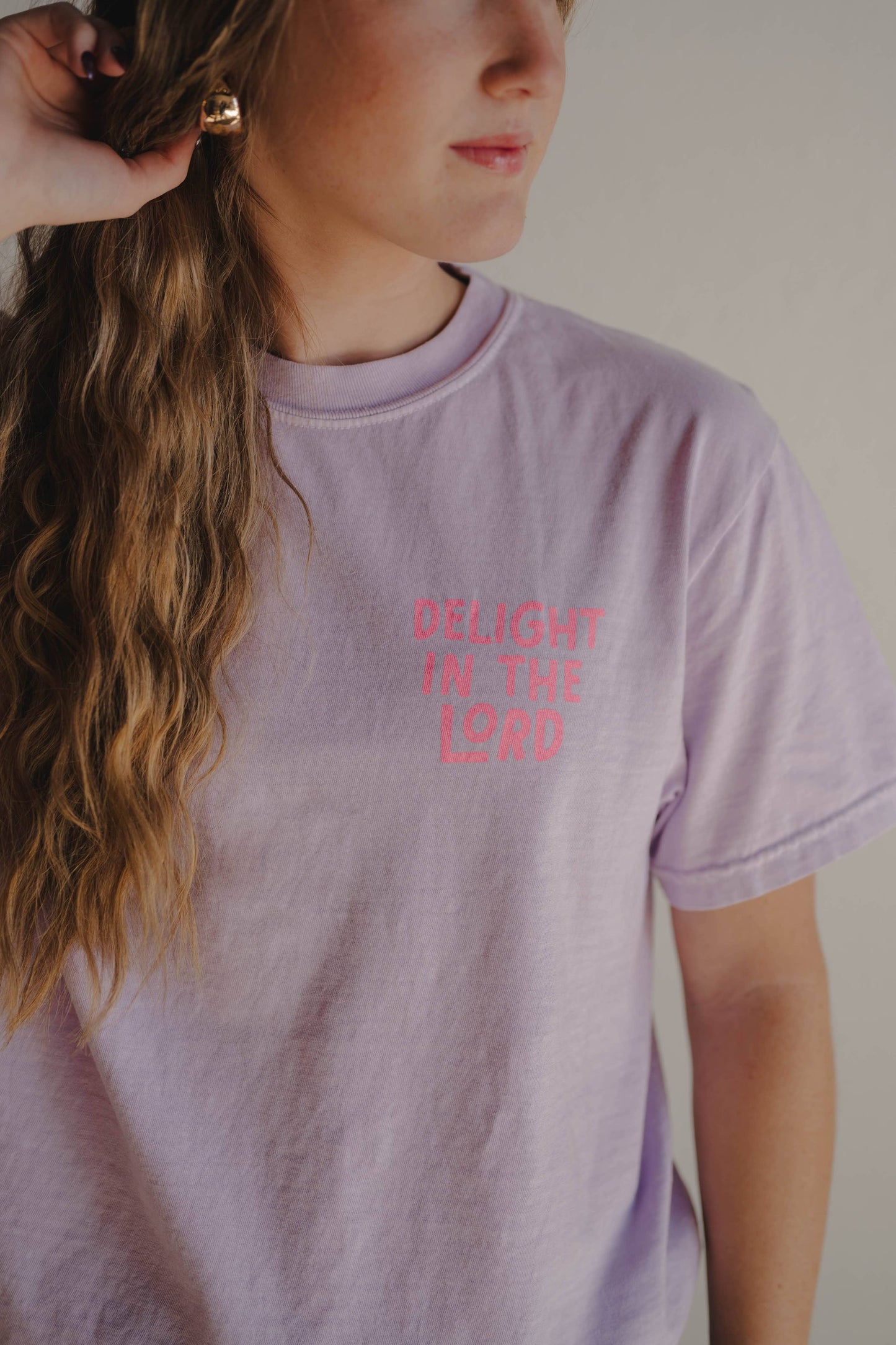 Delight In The Lord Tee (CLOSEOUT)