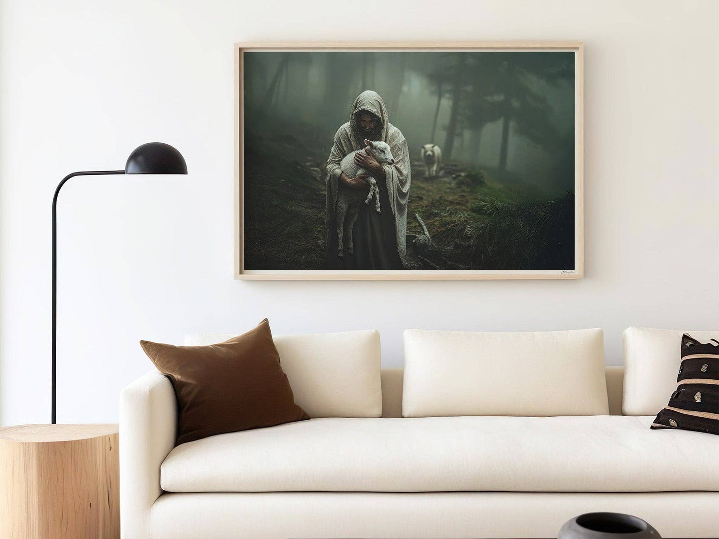 Protected by Him | Signed Handmade Art Print