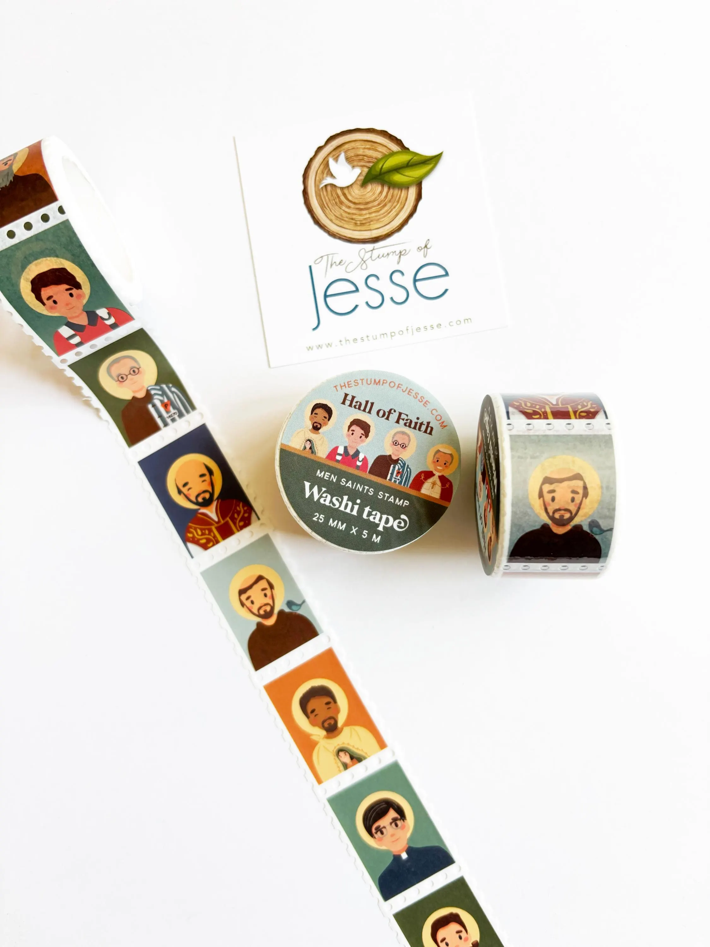 Hall of Faith Washi Tape - Men Saints