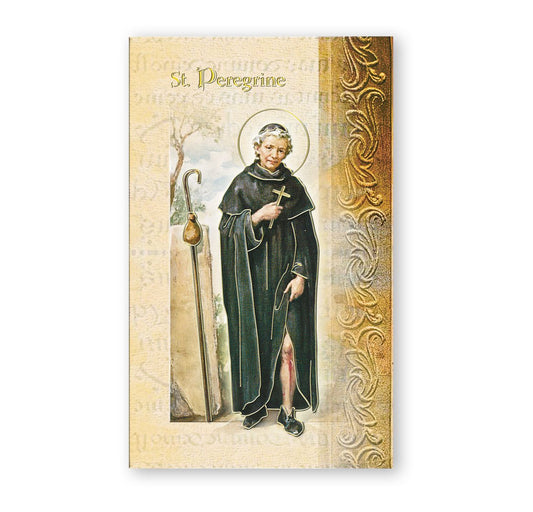 St. Peregrine Bio Card