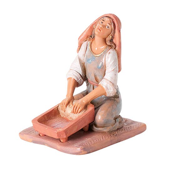 Fontanini 5" Scale Ruth Bread Maker Nativity Figure