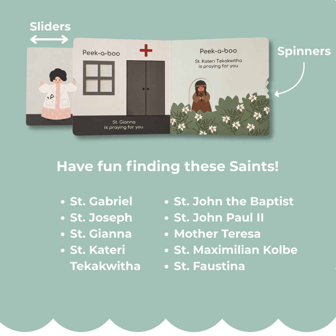 Peek-a-boo Saints 2 Board Book