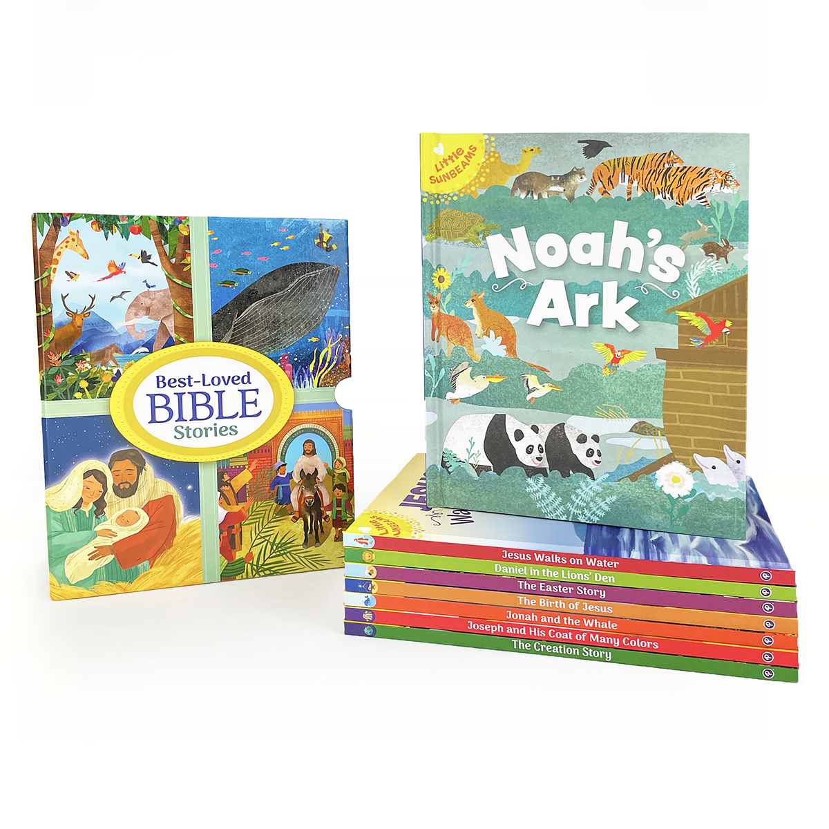 Best-Loved Bible Stories 8-Book Children's Library Set