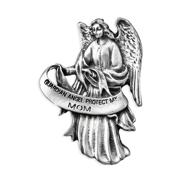 Guardian Angel Protect My Mom Auto Visor Clip
