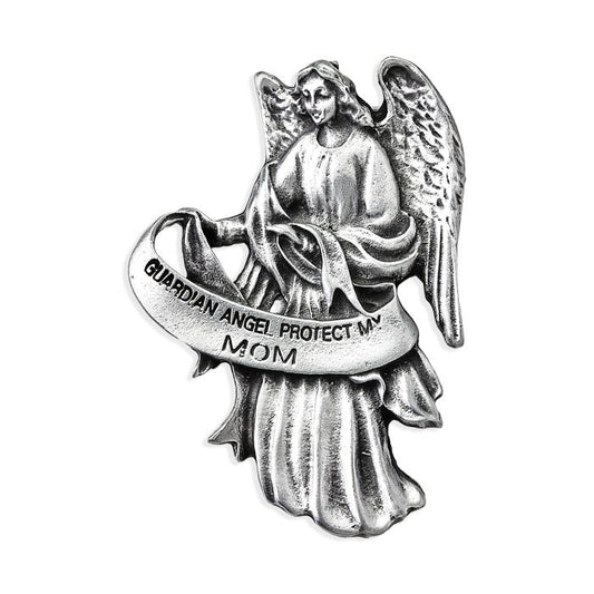 Guardian Angel Protect My Mom Auto Visor Clip