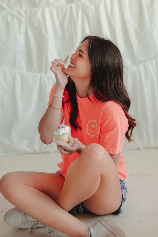 Good Day Tee - Neon Orange (CLOSEOUT)