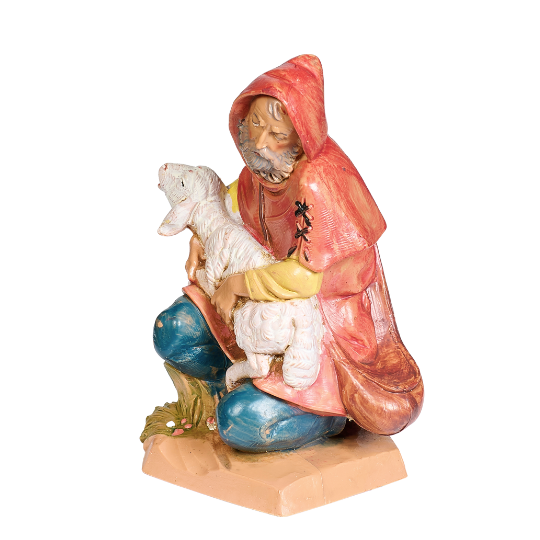 Fontanini 5" Scale Jeremiah, Shepherd Nativity Figure
