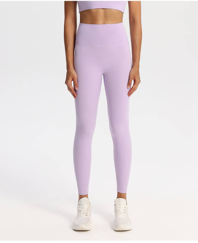 High Waist Pilates Workout Leggings Stretch Active Pants